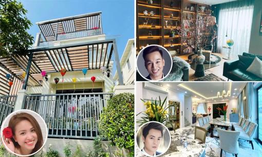 Sao Việt trang trí nhà đón Tết nguyên đán 2021: Ngọc Trinh 'chơi lớn' với hộp quà khổng lồ, biệt thự nhà Á hậu Thanh Tú ngập tràn hoa