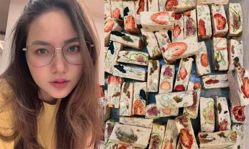 Đu trend làm kẹo hạnh phúc ở nhà, Phan Như Thảo tự chế ra công thức để ăn ít ngọt, ít béo