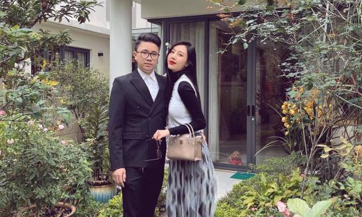 Vũ Ngọc Châm lần đầu công khai gương mặt chính diện của chồng doanh nhân