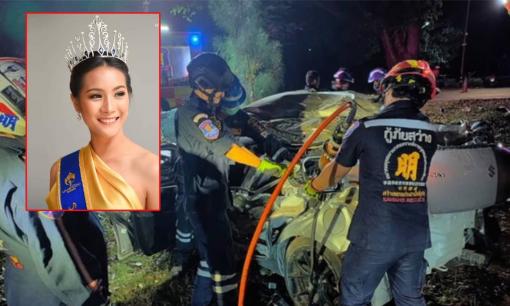 Á hậu Thái Lan năm 2019 qua đời ở tuổi 22 sau tai nạn xe hơi
