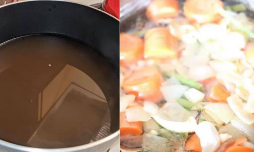 Mẹo nấu nước dùng rau củ để ăn lẩu, nấu soup... từ những nguyên liệu tưởng chừng như bỏ đi