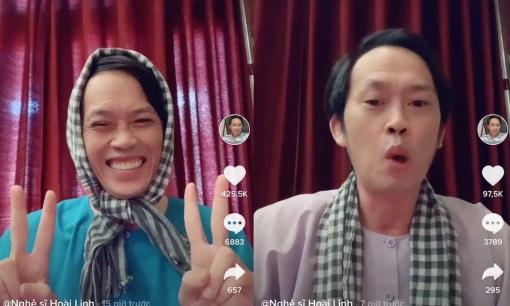 NSƯT Hoài Linh viết nhạc chế vui mừng khi kênh tiktok đạt 1 triệu follow chỉ sau 26 tiếng