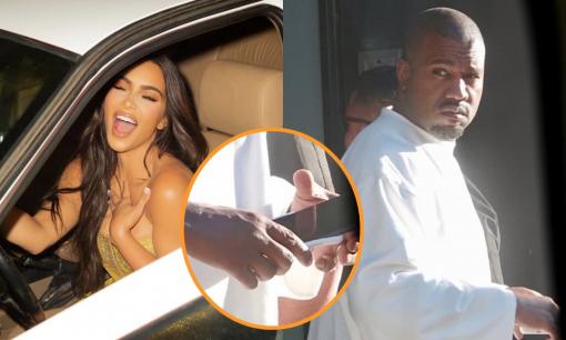 Kayne có biểu hiện còn níu kéo Kim Kardashian khi vẫn đeo nhẫn cưới dù Kim đã dứt tình từ lâu