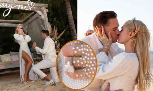 Sinh nhật tuổi 40, 'tiểu thư Hollywood' Paris Hilton được cầu hôn bằng nhẫn kim cương khổng lồ  