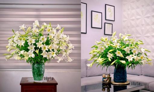 'Mẹ đảm' bật mí cách cắm bình hoa dáng tròn cực đẹp mà không cần mút xốp