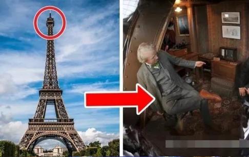 Có một căn hộ trên đỉnh tháp Eiffel? Và 40 điều bạn chưa biết về tháp Eiffel!