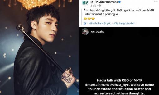 Công ty của Sơn Tùng chính thức lên tiếng về nghi án đạo beat của GC: 'hóa thù thành bạn trong một nốt nhạc'