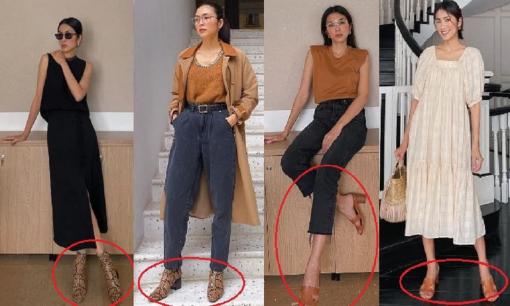 Làm dâu hào môn nhưng Hà Tăng chỉ mê diện giày cũ, nhưng mỗi lần là một style khác nhau - Thế mới đỉnh!