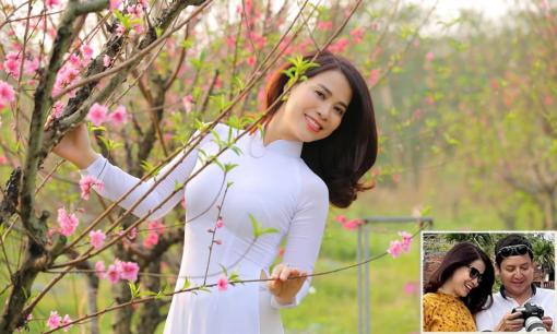 Bạn gái đăng ảnh diện áo dài trắng như nữ sinh, NS Chí Trung liền nói lời yêu