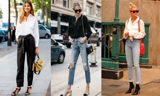 Áo sơ mi + quần  = cách mix and match cao cấp, quyến rũ nhất trong mùa Xuân! 