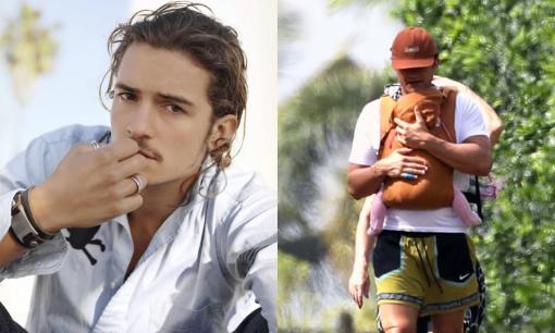 Từng là chàng 'cướp biển' đào hoa nhưng nhìn hình ảnh này là thấy Orlando Bloom đã trở thành 'ông bố bỉm sữa' chính hiệu