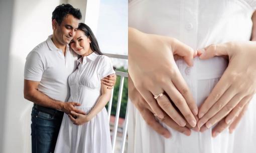 Võ Hạ Trâm báo tin vui đã mang thai con đầu lòng với chồng doanh nhân Ấn Độ, tiết lộ thời điểm sẽ sinh bé 