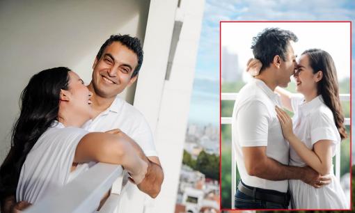 Võ Hạ Trâm tiết lộ phản ứng của ông xã Ấn Độ khi biết tin sắp lên chức bố