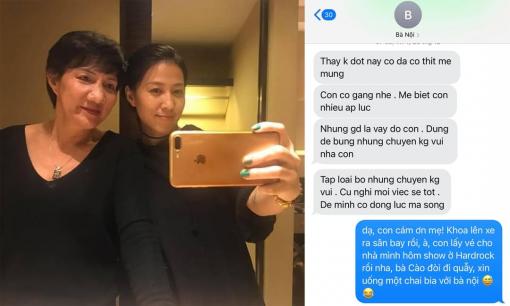 Bà xã Phạm Anh Khoa tiết lộ mối quan hệ với mẹ chồng