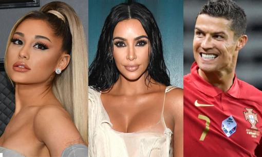 10 ngôi sao được theo dõi nhiều nhất trên Instagram đầu năm 2021