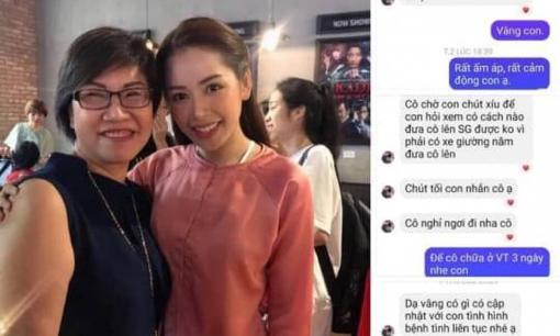 Chi Pu lễ phép hỏi han, tận tình muốn hỗ trợ điều trị khi biết fan lớn tuổi mắc bệnh xương khớp