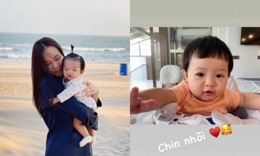 Vợ Cường Đô La gây sốc khi khoe kiểu tóc mới của con gái cưng Suchin