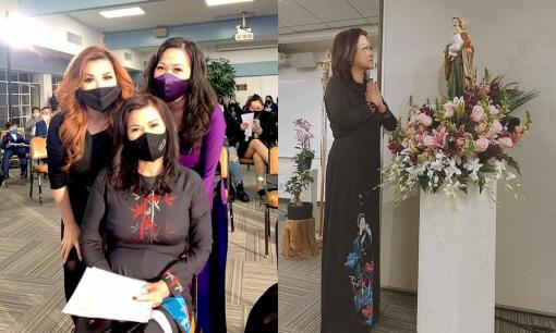 Gia đình cùng ca sĩ Phương Loan làm lễ tưởng niệm 100 ngày cho cố nghệ sĩ Chí Tài