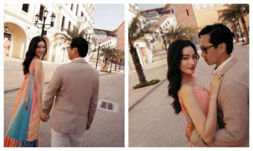 Hiếm hoi được chồng doanh nhân tháp tùng dự sự kiện, Trúc Diễm tiết lộ chồng không ghen