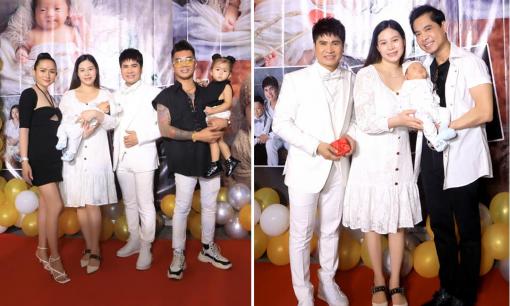 Vợ chồng Lương Gia Huy tổ chức đầy tháng cho con trai, nhiều sao Việt đến dự