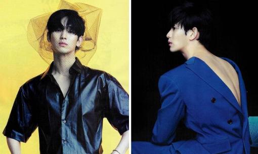Đội mạng che mặt, mặc áo ngược, Kim Soo Hyun gây bất ngờ với hình ảnh phi giới tính 