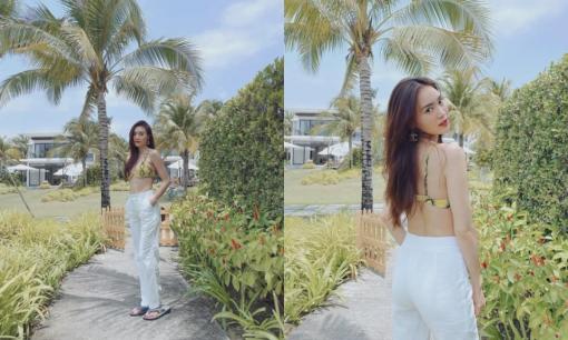 Ninh Dương Lan Ngọc nóng bỏng nhập cuộc hội bikini chào hè nhưng lại để lộ một chi tiết 'dập lửa' 