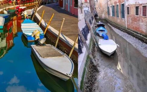 'Thành phố nước' Venice sắp cạn kiệt nước? 