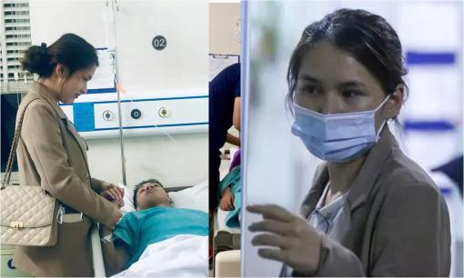 Vợ Đỗ Hùng Dũng khóc nức nở khi nghe tin chồng va chạm bị gãy chân khi thi đấu