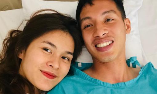 Phản ứng của bà xã Đỗ Hùng Dũng khi dân mạng liên tục 'ném đá' Hoàng Thịnh - người làm chồng mình chấn thương