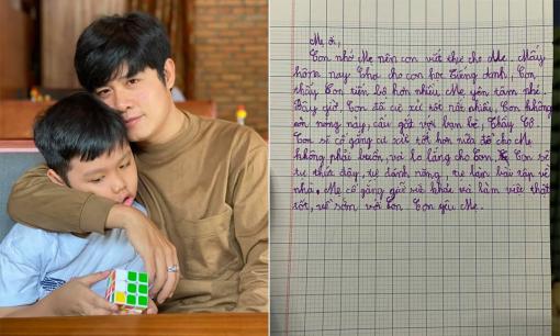 Bố mẹ ly hôn, con trai nhạc sĩ Nguyễn Văn Chung viết thư cho mẹ: 'Con nhớ mẹ'