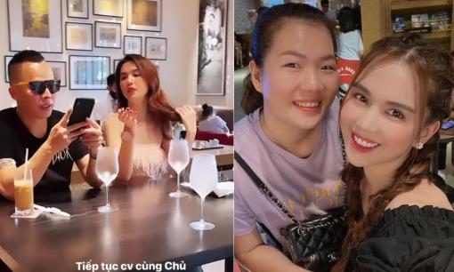 Quản lý Thuý Kiều đính chính tin đồn bị Ngọc Trinh đuổi nhưng lại vô tình hé lộ ảnh mới nhất của Vũ Khắc Tiệp