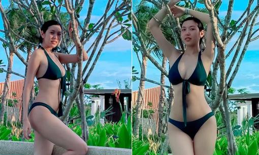 'Mẹ bỉm sữa' Thúy Vân post ảnh eo thon dáng đẹp, fan ùa vào hỏi bí quyết hết rạn da sau sinh 