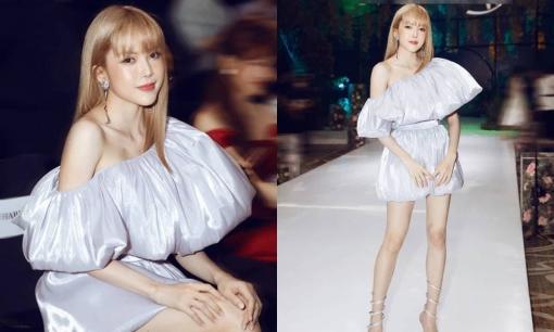 Hậu scandal tình cảm với Sơn Tùng, Thiều Bảo Trâm hiếm hoi xuất hiện tươi tắn và khoe đôi chân dài tại sự kiện