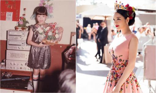 Lý Nhã Kỳ khoe loạt ảnh hiếm ngày bé, thần thái không phải dạng vừa