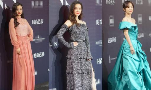 Thảm đỏ Bazaar Icons: Angelababy lép vế về nhan sắc so với Lưu Thi Thi; Dương Tử mặc váy nhăn nhúm 