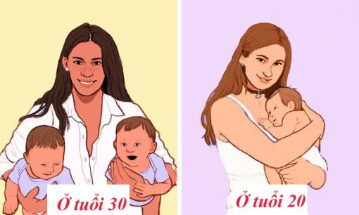 Sinh con ở độ tuổi 20 so với 30, có những ưu điểm và hạn chế gì?