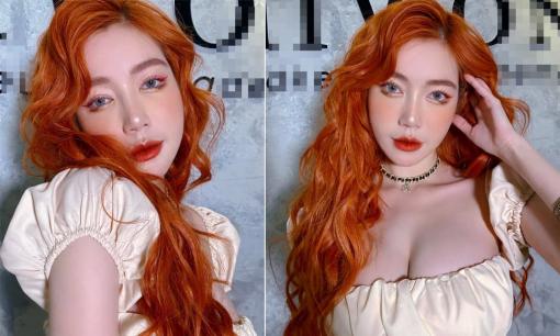 Elly Trần đổi sang màu tóc nổi bật giống nàng tiên cá theo sở thích của con gái Cadie 