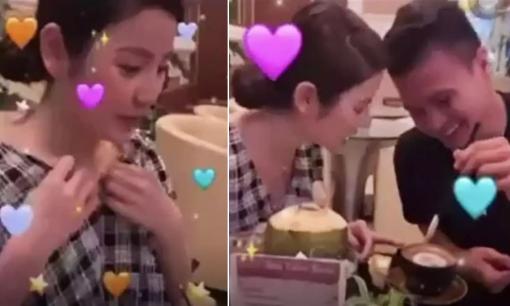 Rò rỉ clip Quang Hải vui vẻ đi ăn cùng 'bạn gái tin đồn', cả hai còn dựa đầu tình cảm?