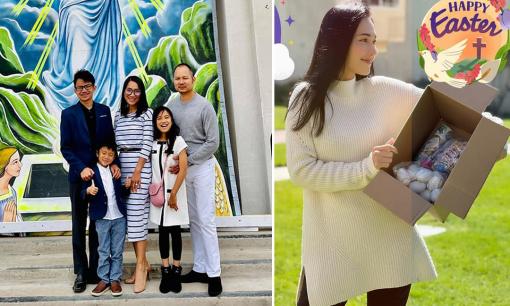 Kim Hiền, Hồng Ngọc và loạt sao Việt mừng lễ Phục sinh ở Mỹ 
