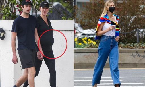 Siêu mẫu Karlie Kloss thon thả dạo phố sau khi mới sinh con chưa đầy 1 tháng