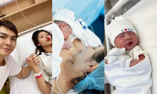 Chúng Huyền Thanh và Jay Quân vỡ òa hạnh phúc đón nhóc tỳ thứ 2 vừa chào đời