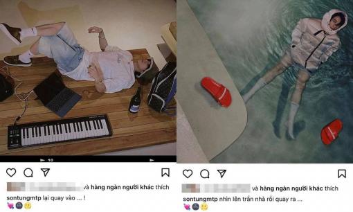 Comeback mạng xã hội, Sơn Tùng M-TP liên tục đăng loạt ảnh 'độc - lạ' lúc 1 giờ sáng