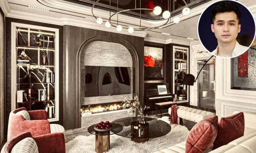 Không gian nhà sang trọng của ca sĩ Hà Anh - bạn trai Dương Hoàng Yến