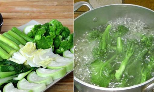 Mẹo luộc các loại rau: Muốn thành phẩm xanh mướt, giòn thì thêm một thìa dầu ăn vào nồi, khi vớt ra cũng đừng quên bước này 