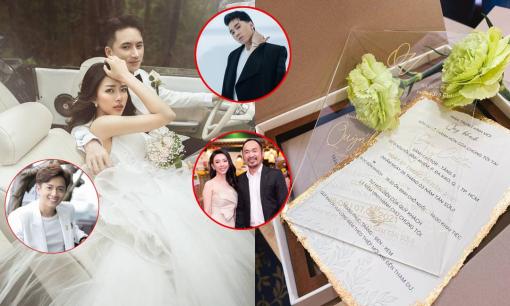 Dàn sao Việt khủng đến dự hôn lễ của Phan Mạnh Quỳnh và vợ hot girl Khánh Vy