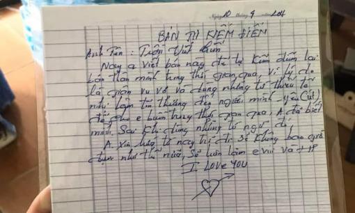 Bản kiểm điểm xin lỗi vợ của anh chồng U40 'đốn tim' dân mạng vì quá đáng yêu