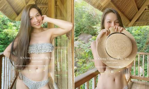 Ca sĩ Hiền Thục chào hè với bộ ảnh diện bikini gợi cảm sau khi bị chê vì lộ thềm ngực 'trơ xương'