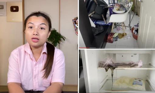 Quỳnh Trần JP tố 1 thanh niên biến chung cư cô cho thuê thành bãi rác, bom tiền điện nước mấy tháng