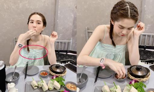 Ngọc Trinh đeo đồng hồ 6 tỷ đồng đi ăn hàng, nhưng vòng một 'siêu phẳng' mới gây chú ý