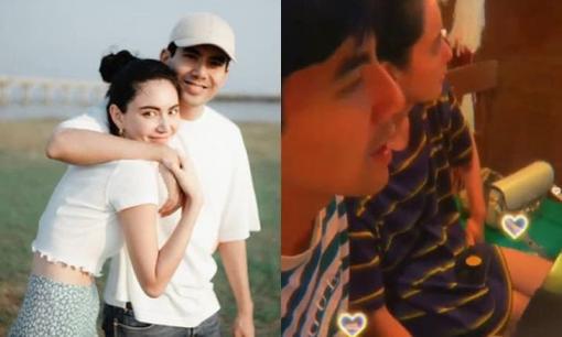 'Ma nữ đẹp nhất Thái Lan' Mai Davika tình tứ quấn quýt không rời bên bạn trai